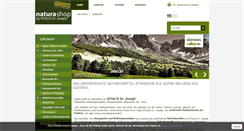 Desktop Screenshot of naturashop.com